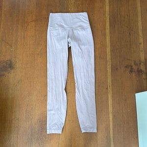 Lululemon pink align leggings size 4
